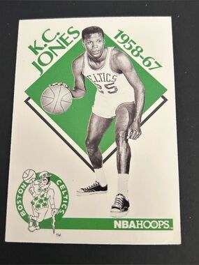 🛍️3/$30 Vintage K.C. Jones 1958-67 NBA hoops collectors trading basketball card